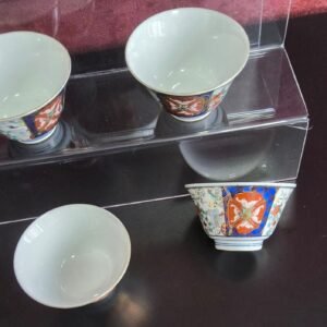 Conjunto de Chá Japonês em Porcelana Imari