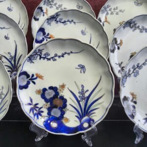 Prato Japonês Aoki em Porcelana de Arita
