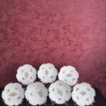 Conjunto de 7 Pratos Europeus em Formato de Concha