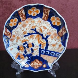 Prato Antigo Japonês em Porcelana Ko-Imari