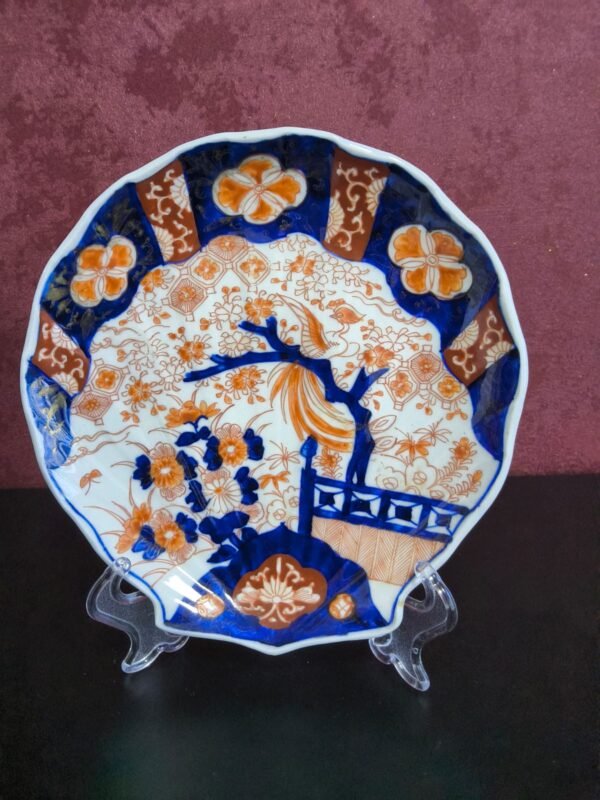 Prato Antigo Japonês em Porcelana Ko-Imari