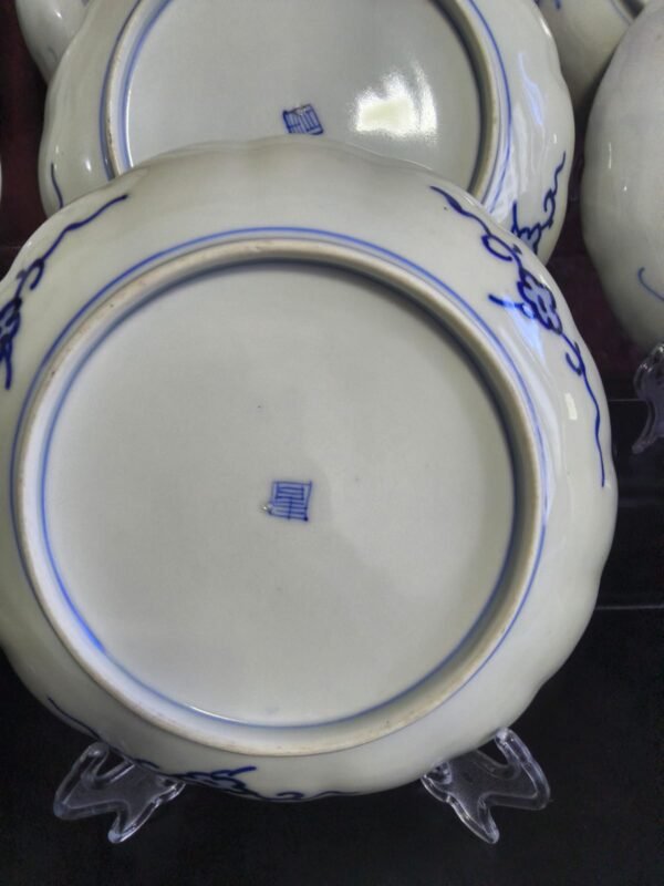 Prato Japonês Aoki em Porcelana de Arita