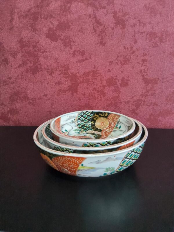 Conjunto de Tigelas Imari
