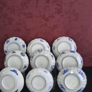 Coleção de Pratos Japoneses em Porcelana Imari