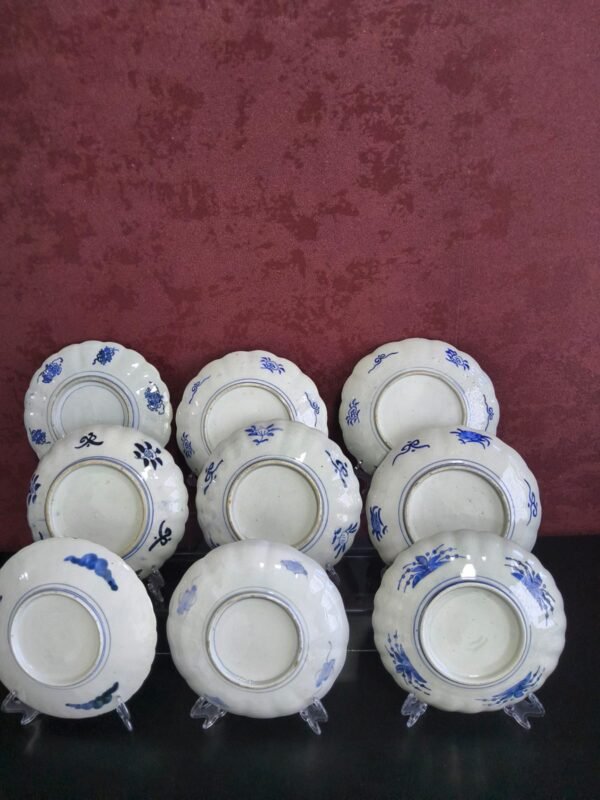 Coleção de Pratos Japoneses em Porcelana Imari