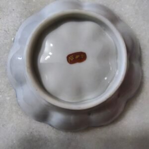 Conjunto de 5 Tigelas Japonesas Kutani do Período Meiji
