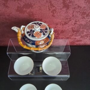 Conjunto de Chá Japonês em Porcelana Imari