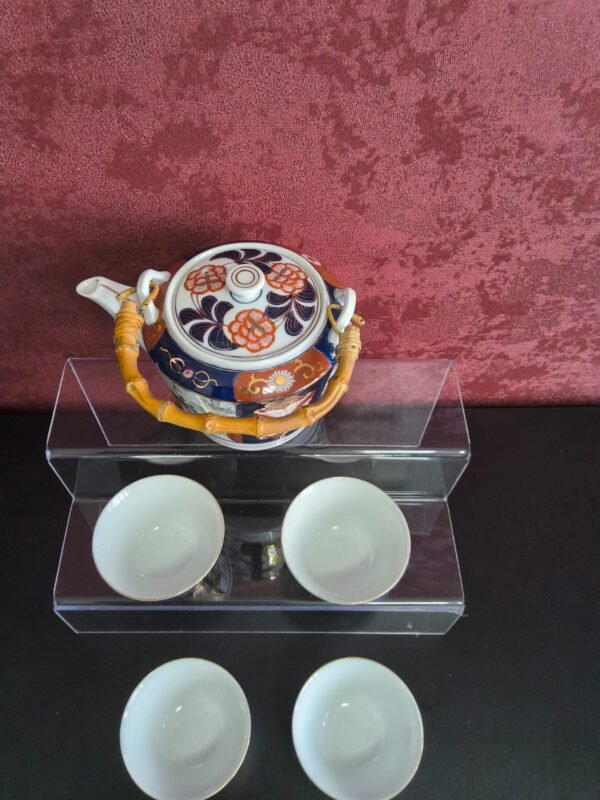 Conjunto de Chá Japonês em Porcelana Imari