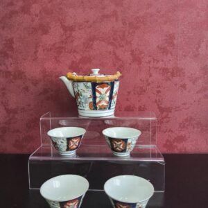 Conjunto de Chá Japonês em Porcelana Imari
