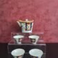 Conjunto de Chá Japonês em Porcelana Imari