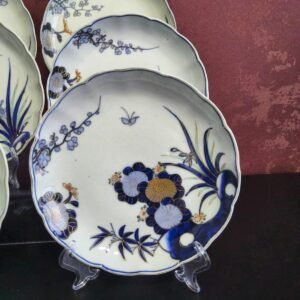 Prato Japonês Aoki em Porcelana de Arita