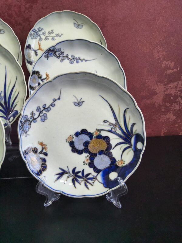 Prato Japonês Aoki em Porcelana de Arita