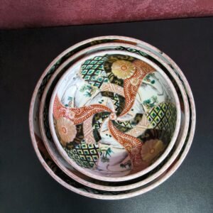 Conjunto de Tigelas Imari