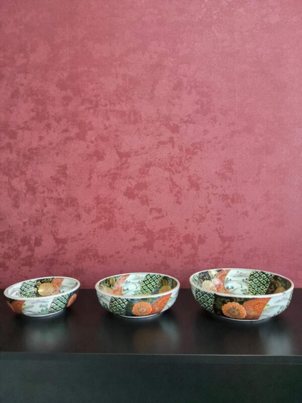 Conjunto de Tigelas Imari