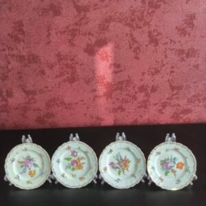 Prato de sobremesa ou pão em porcelana Dresden - Imagem 3